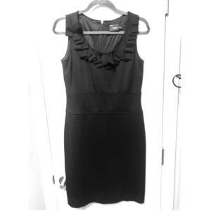 Just Taylor Black Fitted Dress Size 8